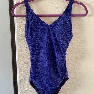 Dark Blue Speedo One Peice